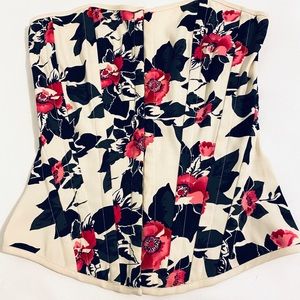 Floral corset
